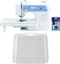 Brother Sewing and Quilting Machine, Computerized, 165 Built-in Stitches, LCD Display, Wide Table, 8 Included Presser Feet