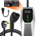 32 Amp Level 1&2 Portable EV Charger ,26FT Cable NEMA 14-50 Plug for Electric Car Home Charging Station 7.68KW