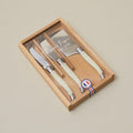 Laguiole 3-Piece Mini Cheese Utensil Set, Ivory
