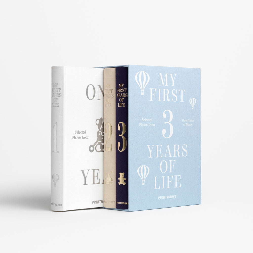 Printworks My First 3 Years Baby Photo Books, 3 Pack