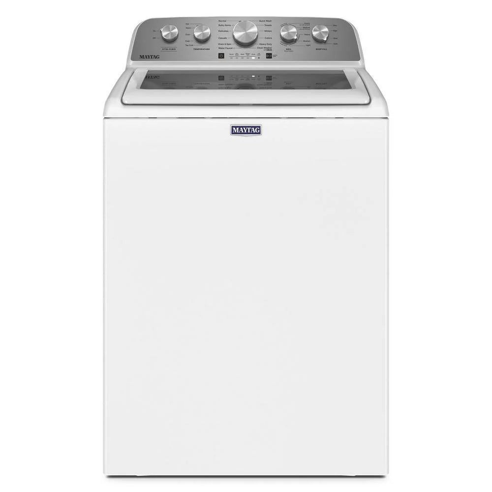 Maytag 4.8 cu. ft. Top Load Washer with Extra Power Boost, White - MVW5430MW