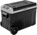 EUHOMY 12 Volt Refrigerator, 37QT(35L) Electric Cooler, Portable Freezer 12V/24V DC 110-240V AC, 12V Fridge -4~68, 12V Cooler