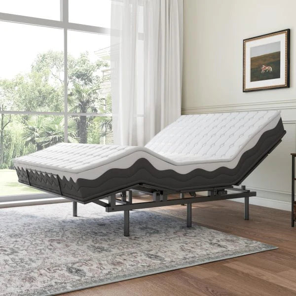 Adjustable Bed Frame -Wireless Remote -Memory Function -Adjustable Bed Base -Head and Foot Lift Incline -Zero Gravity -Quiet