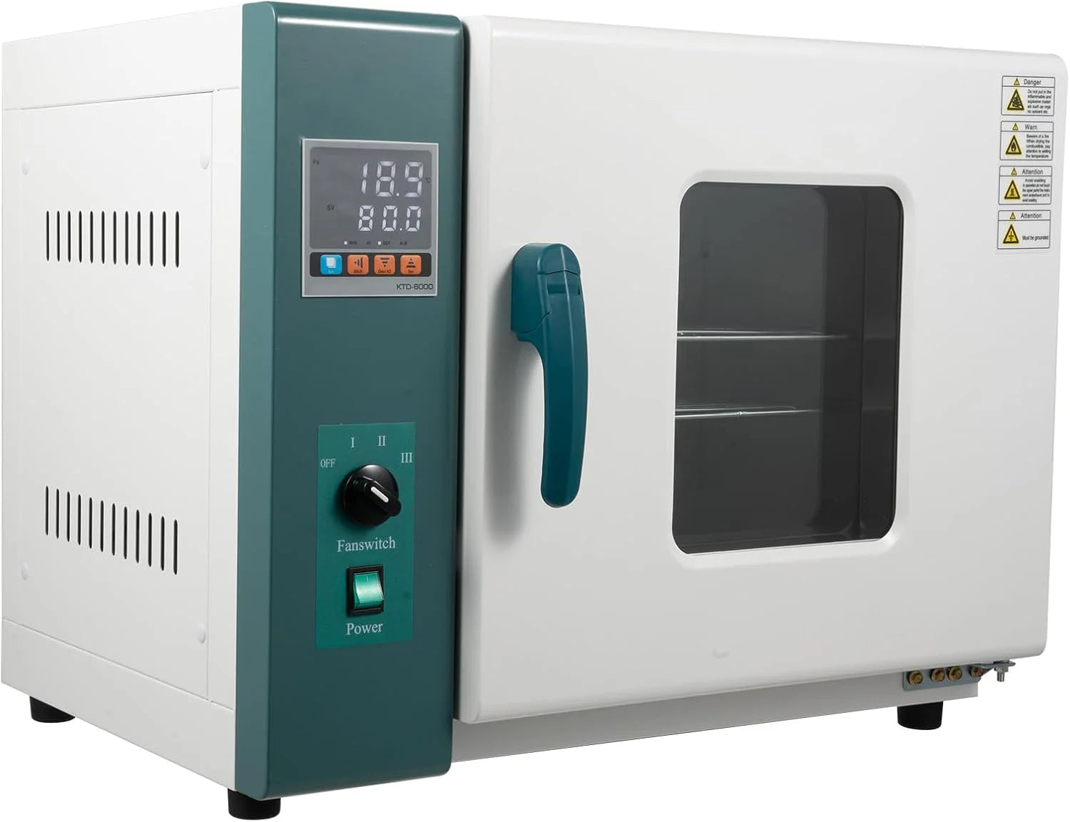 110V 1000W Horizontal Electric Blast Drying Oven 45L/12Gal Lab Forced Air Convection Drying Oven with Intelligent Temperature