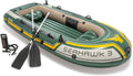 INTEX Seahawk 3 Inflatable Boat Set 790lb Weight Capacity