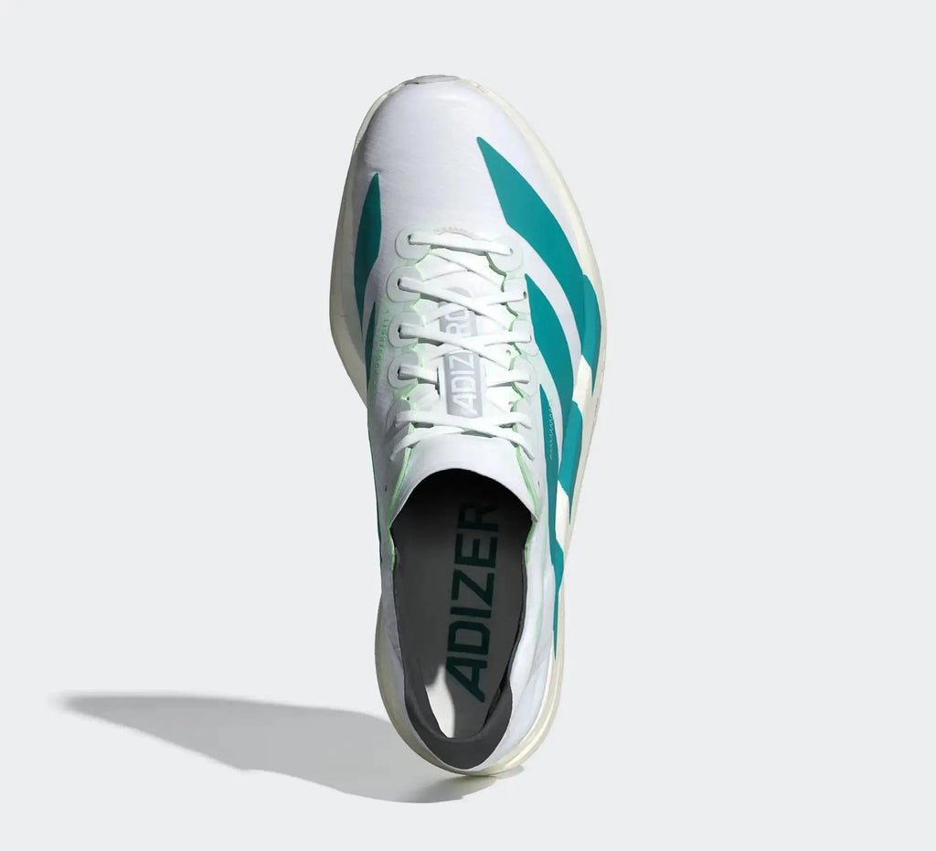 Adidas Adizero Adios Pro 4 White Pure Teal