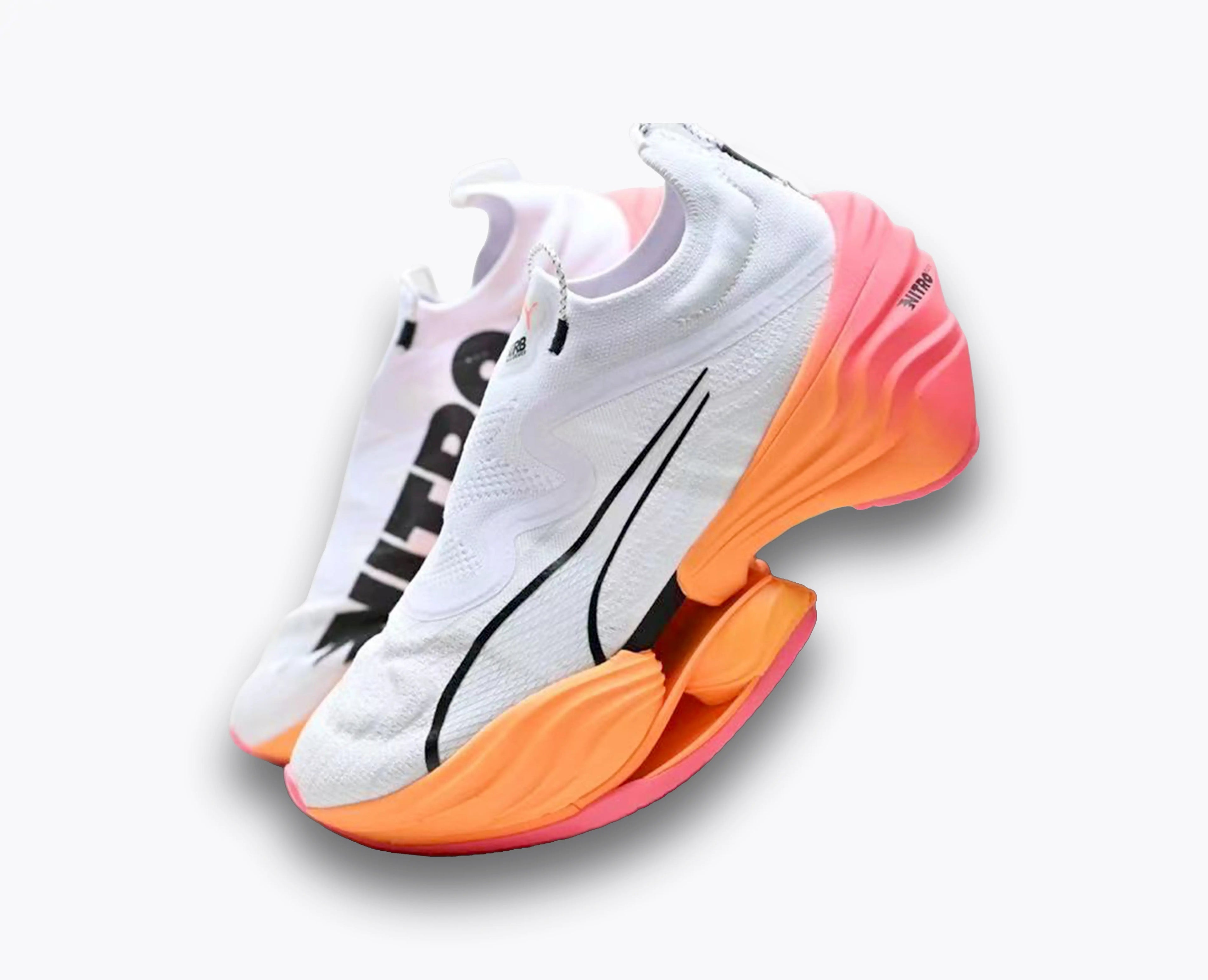 Puma Fast-RB Nitro Elite White Orange Pink