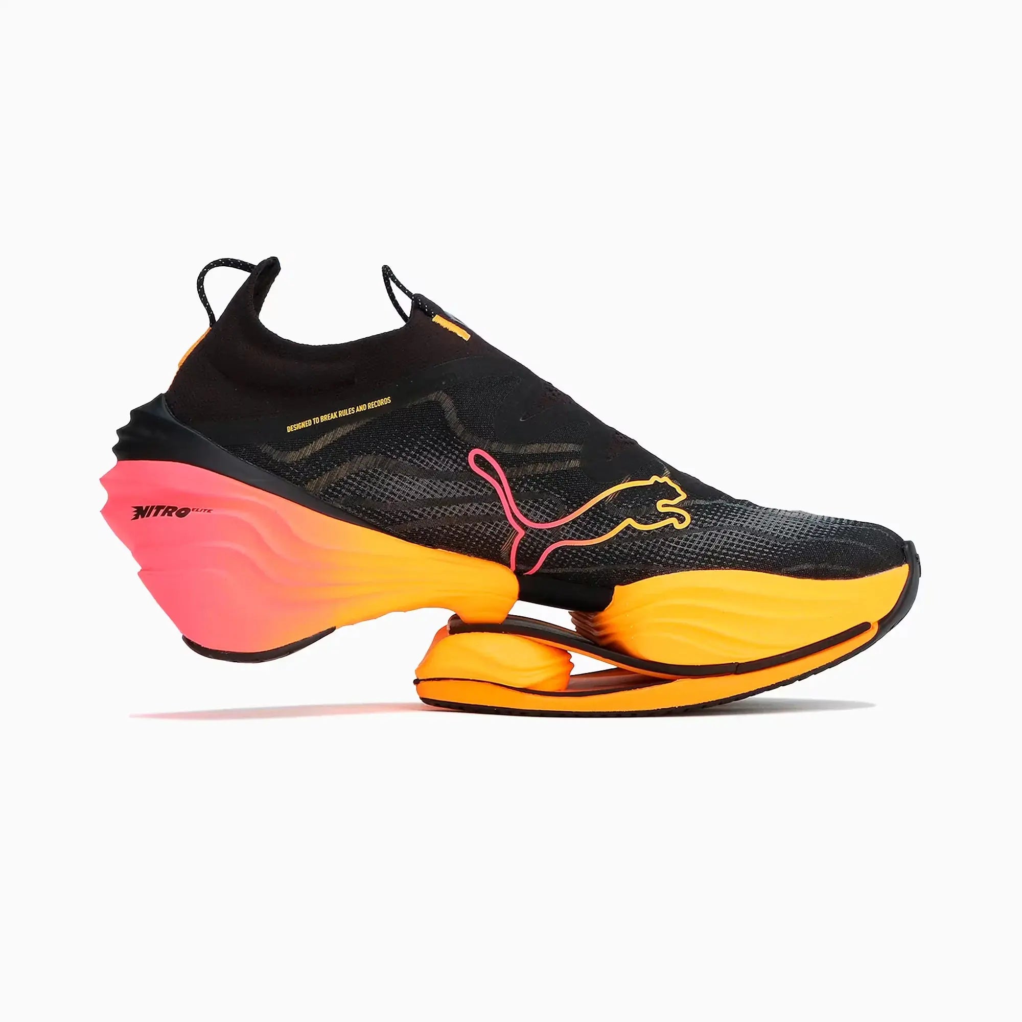 Puma Fast-RB Nitro Elite Black Orange Pink
