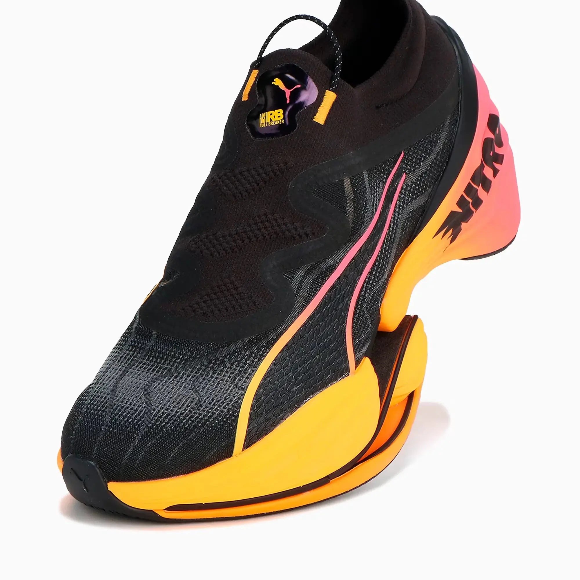 Puma Fast-RB Nitro Elite Black Orange Pink