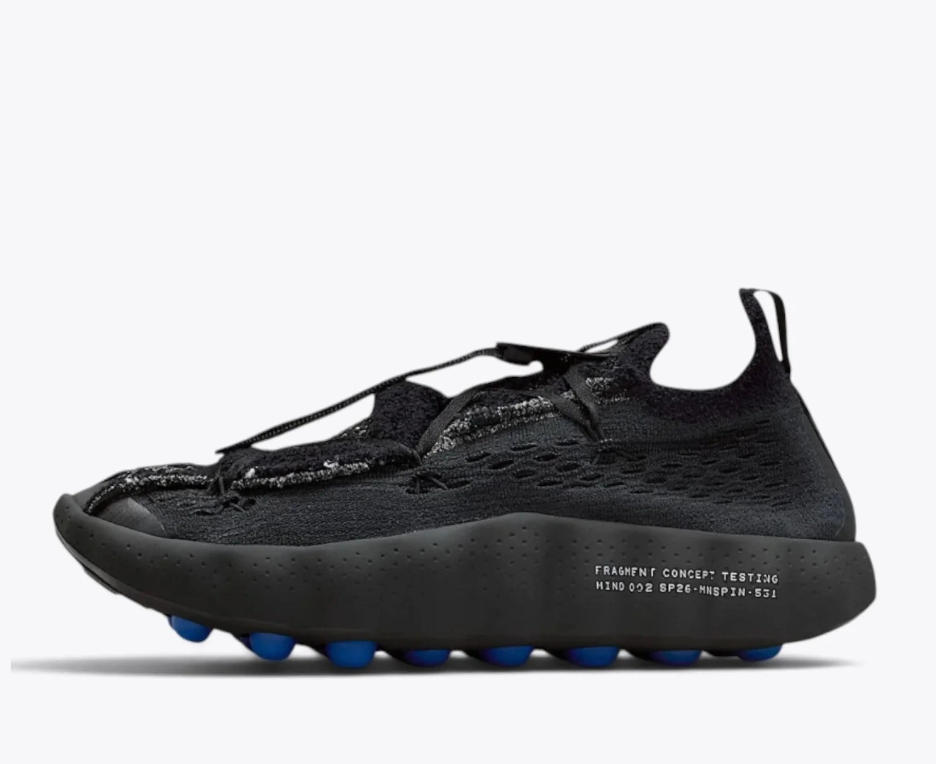 The Fragment Design x Nike Mind 002 Flyknit Black