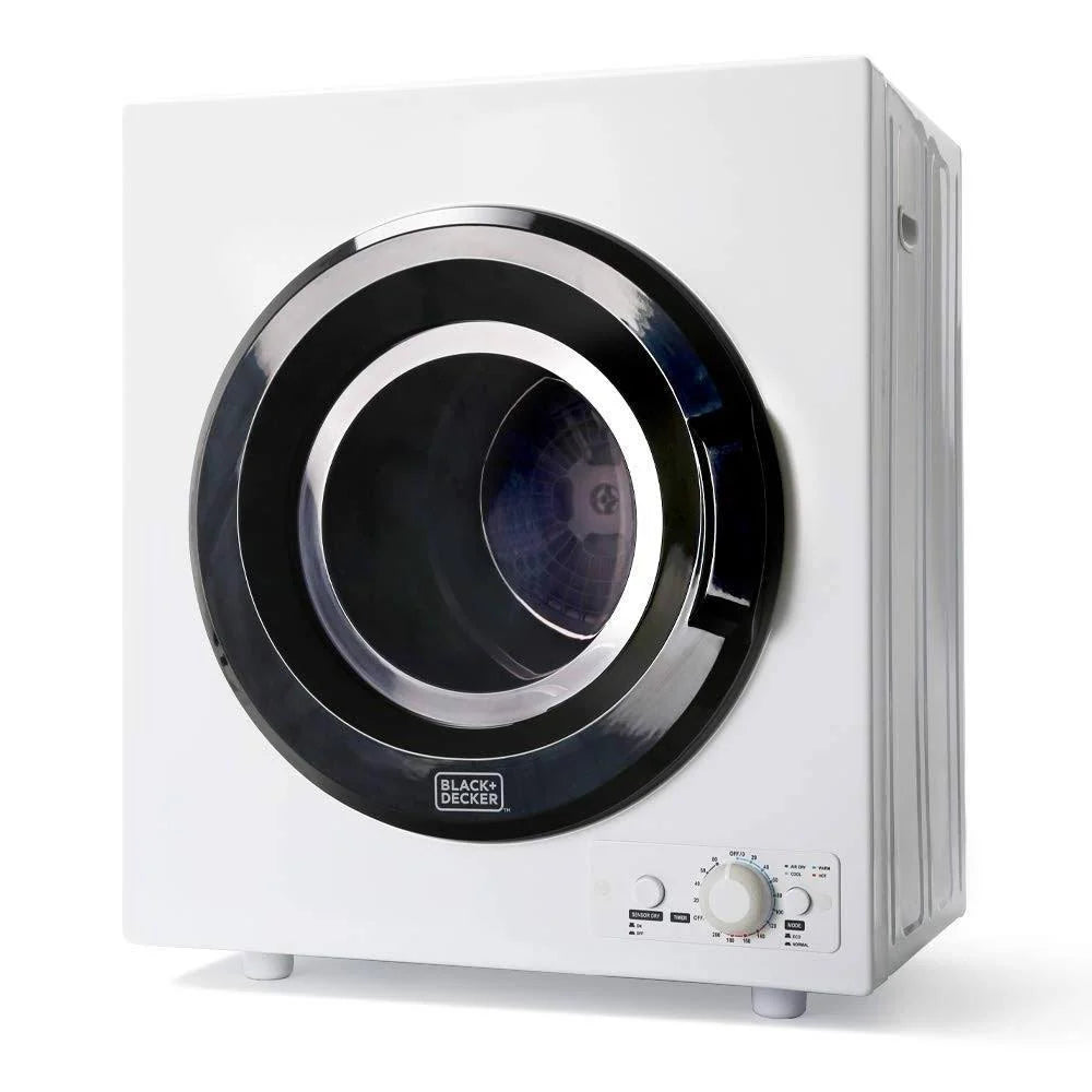 Black decker 3.5 Cu. ft. Portable Dryer - White Black
