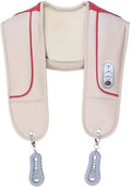 Heated neck massager, acupressure neck and shoulder massager pillow, portable electric back massager