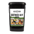 Ready Hour, Emergency Meal Entrées, Real Non-Perishable Meals, 25-Year Shelf Life, Portable Flood-Safe Container, 120