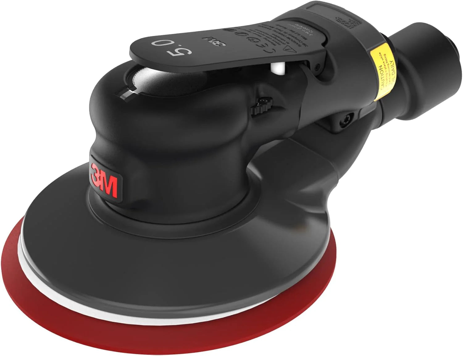 Electric random track sanding machine, diameter 6 inches, central vacuum type, track diameter 3/8 inch, each box contains 1