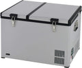 FM-65G 65 Quart Portable Refrigerator and Deep, AC 110V/ DC 12V, Real Chest Freezer for Car, Home, Camping, and RV with-8°F