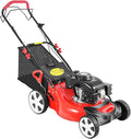 Self Propelled Gas Lawn Mower, 20-Inch 140cc OHV Engine 3-in-1 Gas Mower,Adjustable Cutting Height for Sports Fields