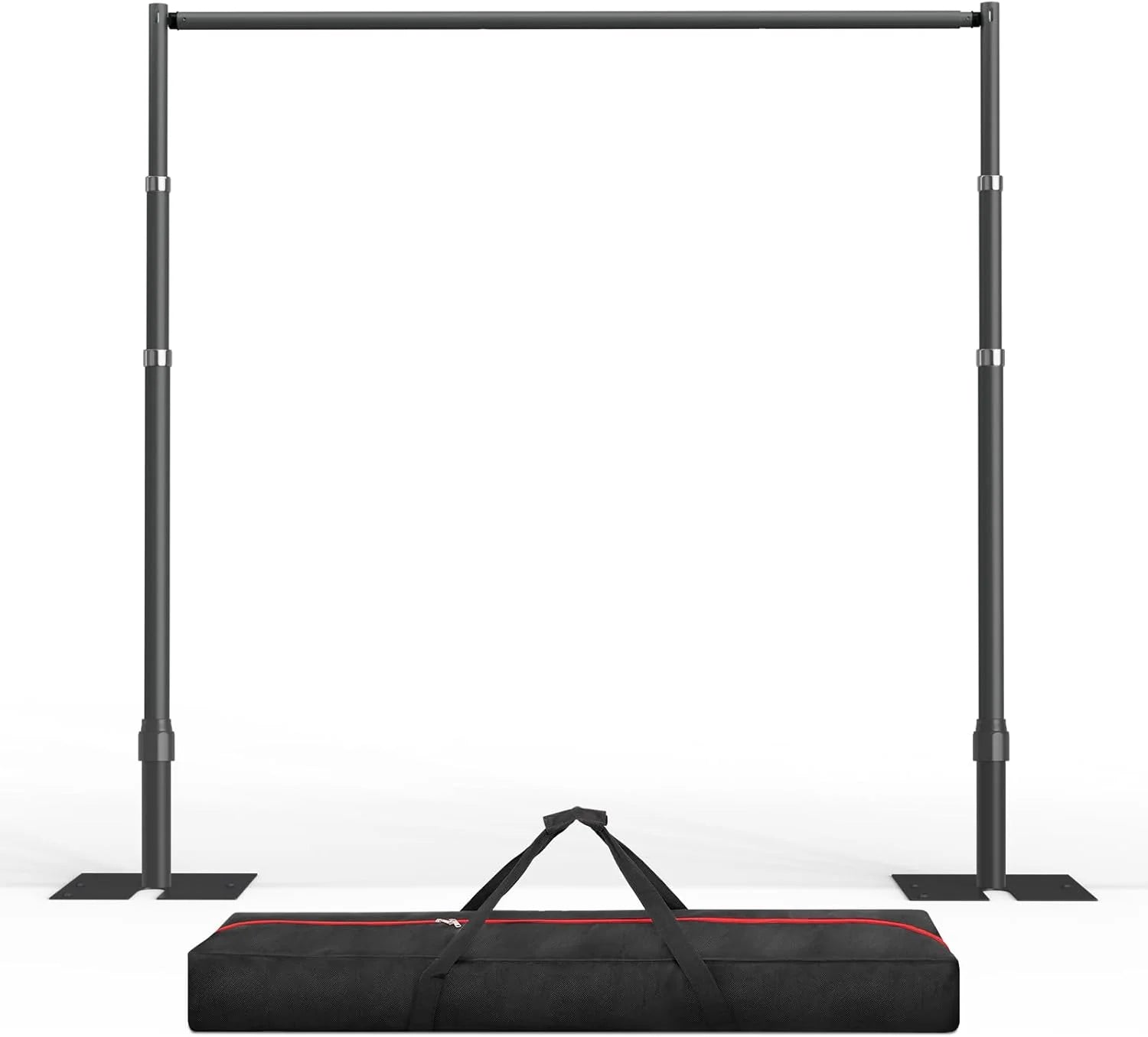 10x10ft Heavy Duty Adjustable Metal Backdrop Stand Kit for Wedding Party Photography