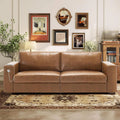 Hanherry 89" Sofa for Living Room, Modern Comfy Sofa with Medium Firm Seat Cushion, Removable Cover,Wide Armrest,USB/Type-C
