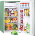Upstreman 3.2 Cu.Ft Mini Fridge with Freezer Single Door Compact Refrigerator for Dorm, Bedroom, or Office Adjustable