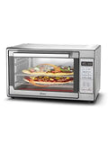 Oster Extra-Large Air Fryer Oven, 10-in-1 Versatile Cooking Functions, Fits 2 Large Pizzas, Stainless Steel, Perfect for