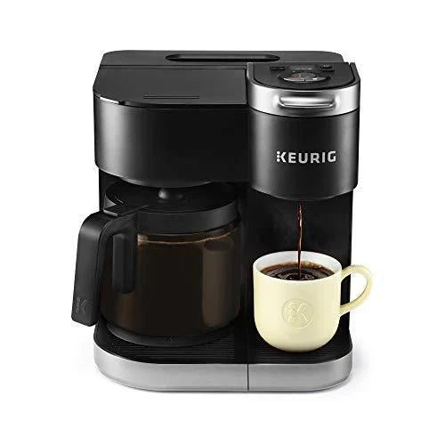 Keurig K-Duo Coffee Maker, Single Serve and 12-Cup Carafe Drip Coffee Brewer, Compatible with K-Cup Pods and Ground Coffee