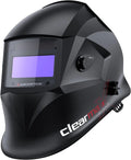 Welding Helmet Auto Darkening, True Color Solar Powered Welding Mask with 4 Arc Sensor, 1/1/1/1 Optical Clarity and