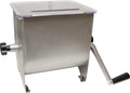 Manual Meat Mixer - 20 lb Sausage Mixer Machine with Lid, Ideal for Ground Beef Processing