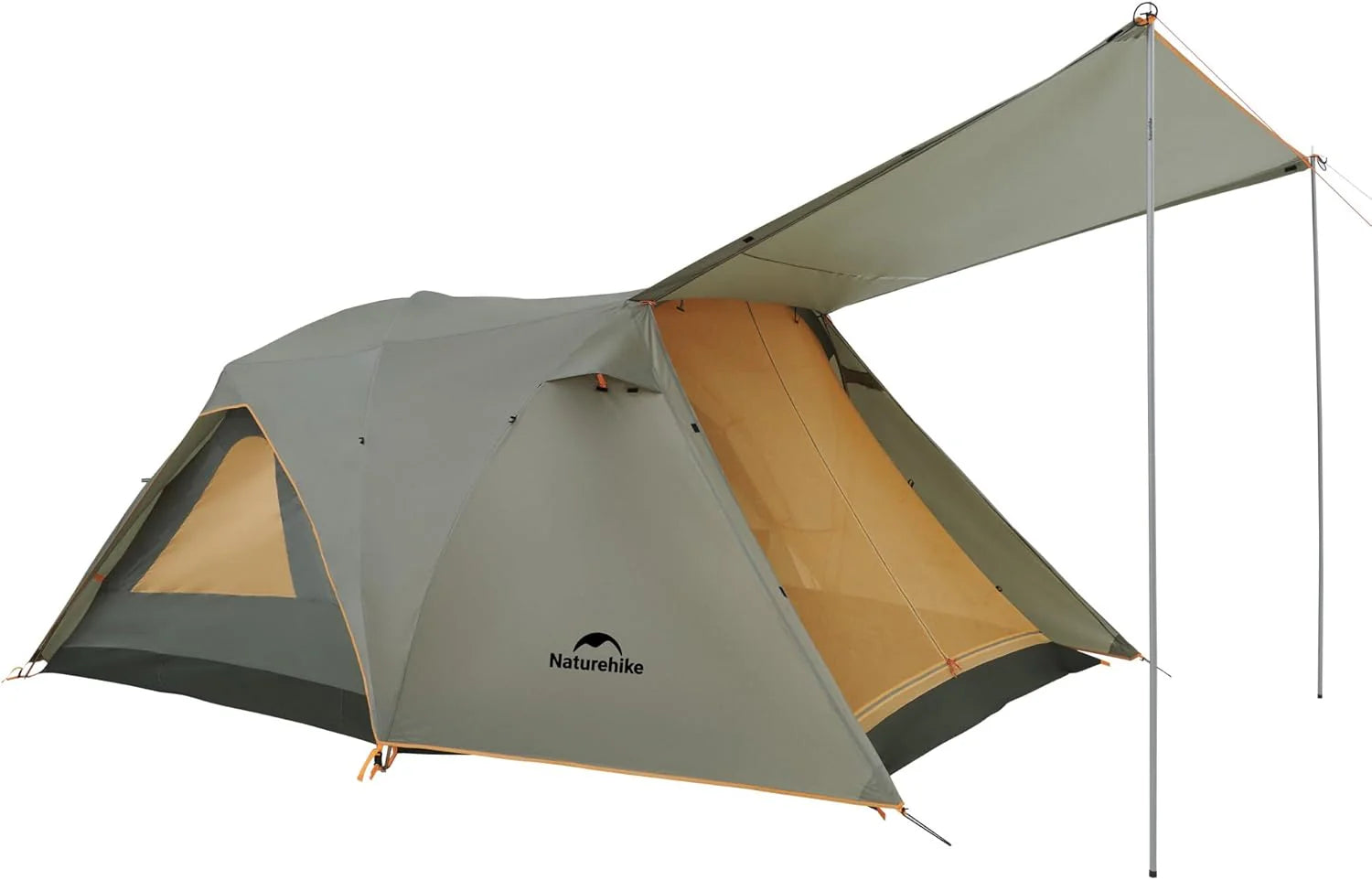 Naturehike Kota 8 Person Tent, Waterproof Double Wall Camping Tent, Large Spacious 8-10 Person Tents for Camping, Hiking