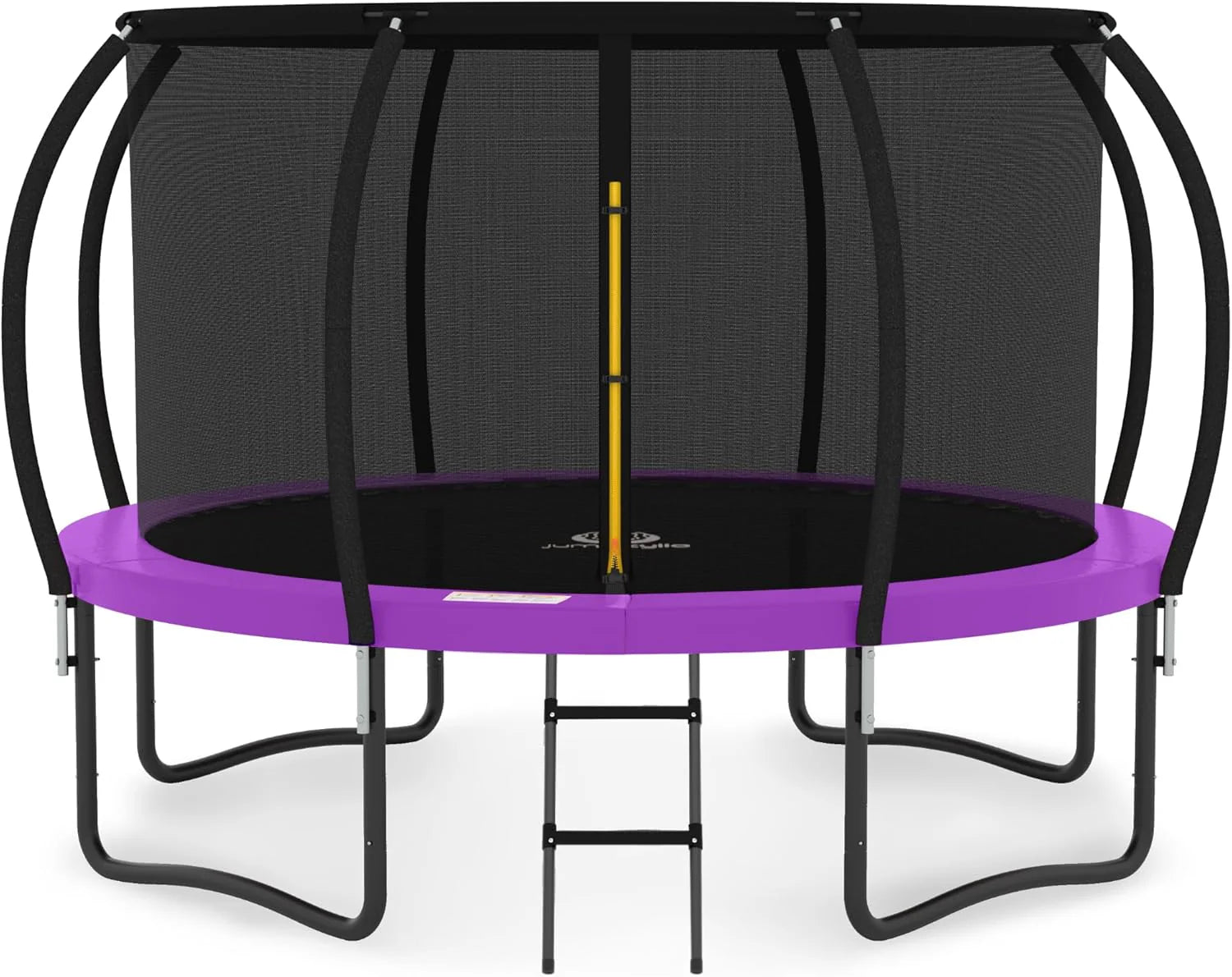JUMPZYLLA Trampoline 8FT 10FT 12FT 14FT 15FT 16FT Trampoline with Enclosure - Recreational Trampolines with Ladder and