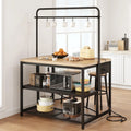Kitchen Island, Kitchen Island with Storage, Bakers Rack, Island Table for Kitchen, Bakers Rack with Storage, Large Kitchen