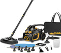 20 Accessories Steam Cleaner Long Cord Chemical-Free for Home & Car Black