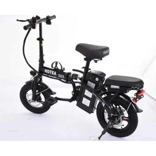 SALE & CLEARANCE Folding Electric Bike, 250W Electric Bike Suitable for Adults and Teenagers Removable Battery Fat Tire