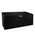 Extreme Max Dual Fuel Jug Holder - Aluminum Design for Two 5 Gallon Jugs, Black Storage Organizer for Trailers & Garages