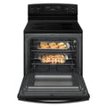 4.8 cu. ft. Electric Range in Stainless Steel Black