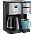 Cuisinart Single Serve 12 Cup Coffee Maker, Offers 3 Sizes: 6 Ounces, 8 Ounces and 10 Ounces, Stainless Steel, SS 15P1: Home
