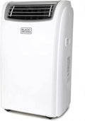 BLACK DECKER 14,000 BTU Portable Air Conditioner with Heat and Remote Control, White