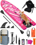 Inflatable SUP with Dog Ramp, Complete Set for Adults & Dogs
