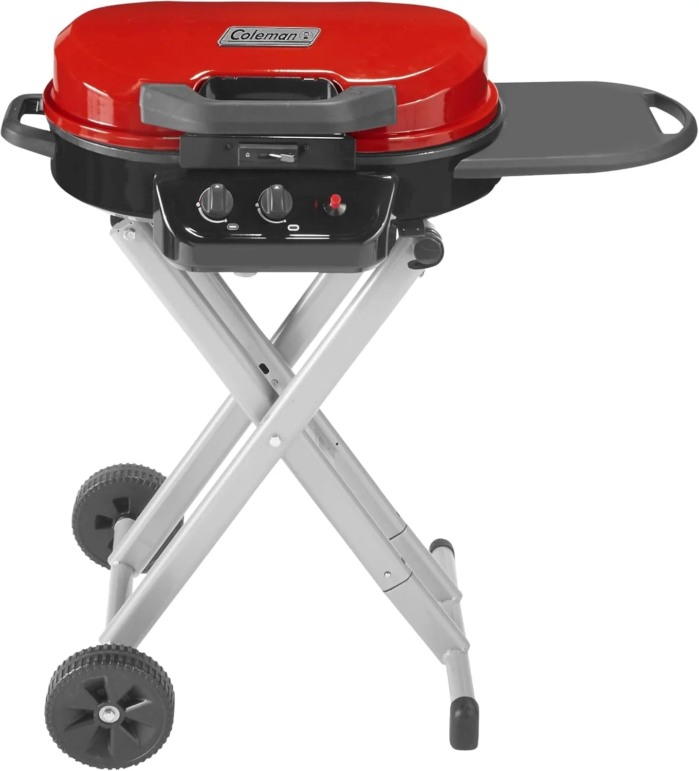 285 Portable Stand-Up Propane Grill - Grill with 3 Adjustable Burners, Instastart Ignition and 20,000 BTUs of Power - 285 Sq