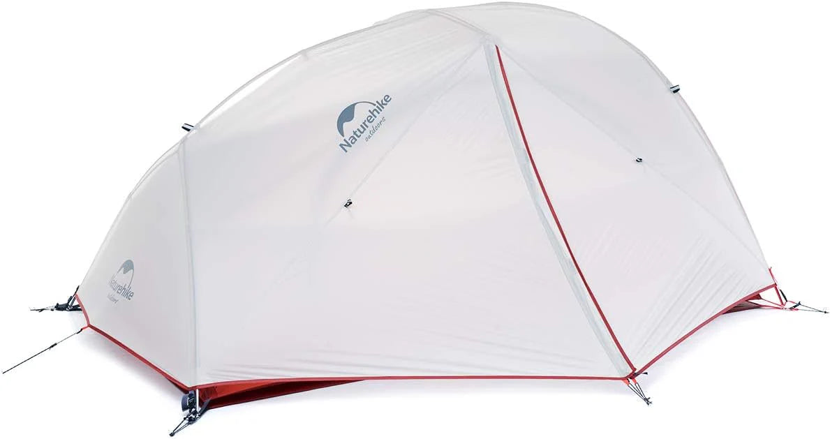 Double-layer ultra-light double-person backpack-style camping tent, waterproof camping tent, lightweight adult backpack-style