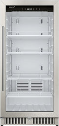 EdgeStar VBM101 22" Wide 10.1 Cu. Ft. Commercial Beverage Merchandiser - Stainless Steel, Temp Alarm, Reversible Door