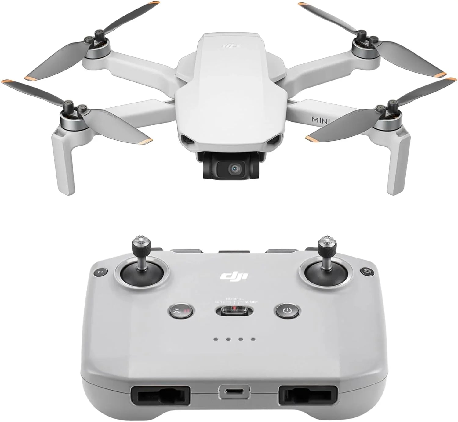 DJI Mini 4K, Drone with 4K UHD Camera for Adults, Under 249 g, 3-Axis Gimbal Stabilization, 10km Video Transmission, Auto