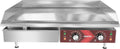 14 Inch Electric Griddle, Non-Stick Flat Top Grill Commercial Electric Countertop Griddles Stainless Steel Adjustable