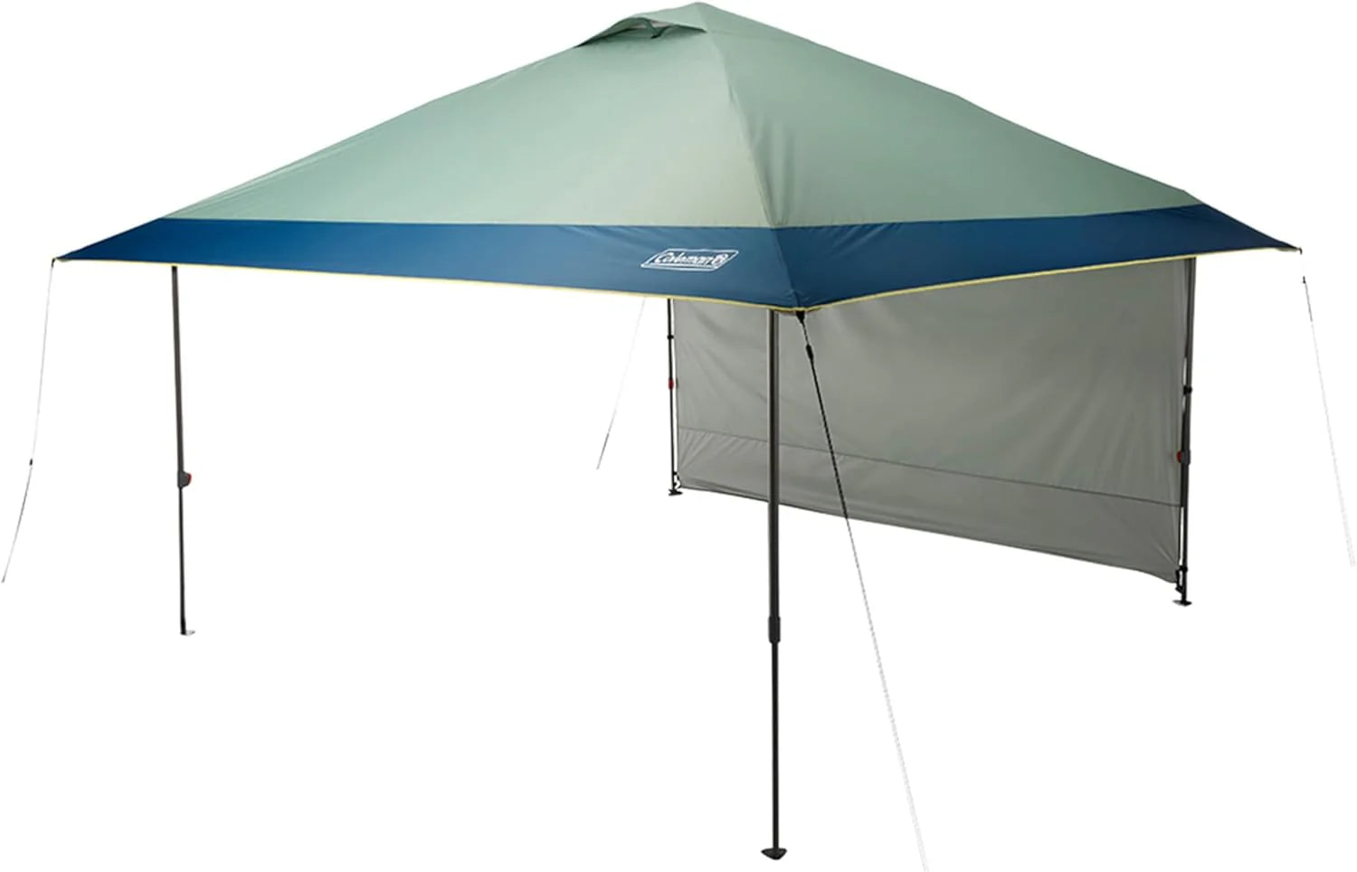 Stretchable Tent with Side Wall Connector, Portable Shelter, Easy Setup, Wheeled Carry Bag, 10x10/13x13ft