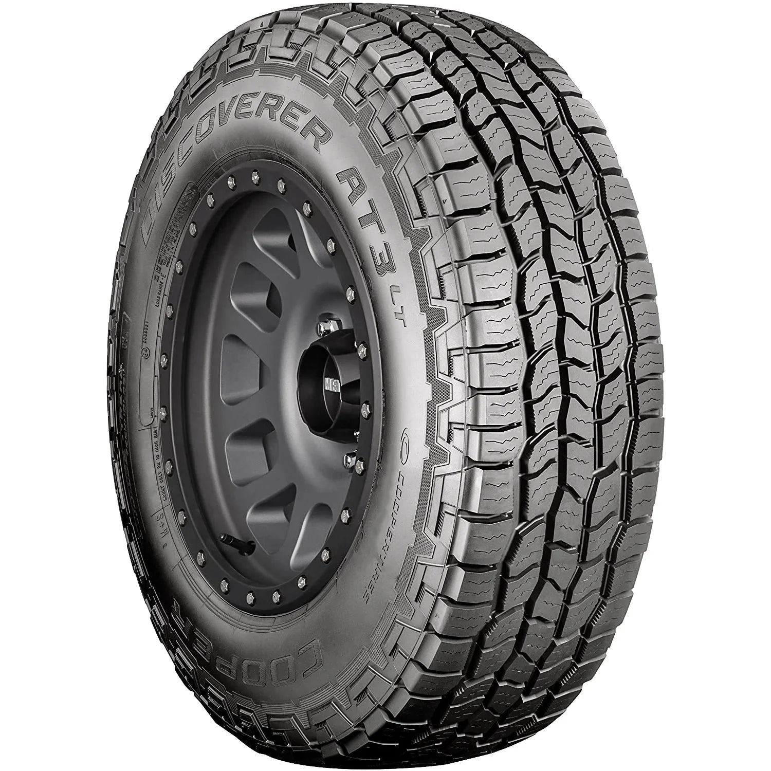 Pair of 2 (TWO) Cooper Discoverer AT3 LT LT 235/80R17 Load E 10 Ply AT A/T All Terrain Tires Fits: 2011-18 Chevrolet