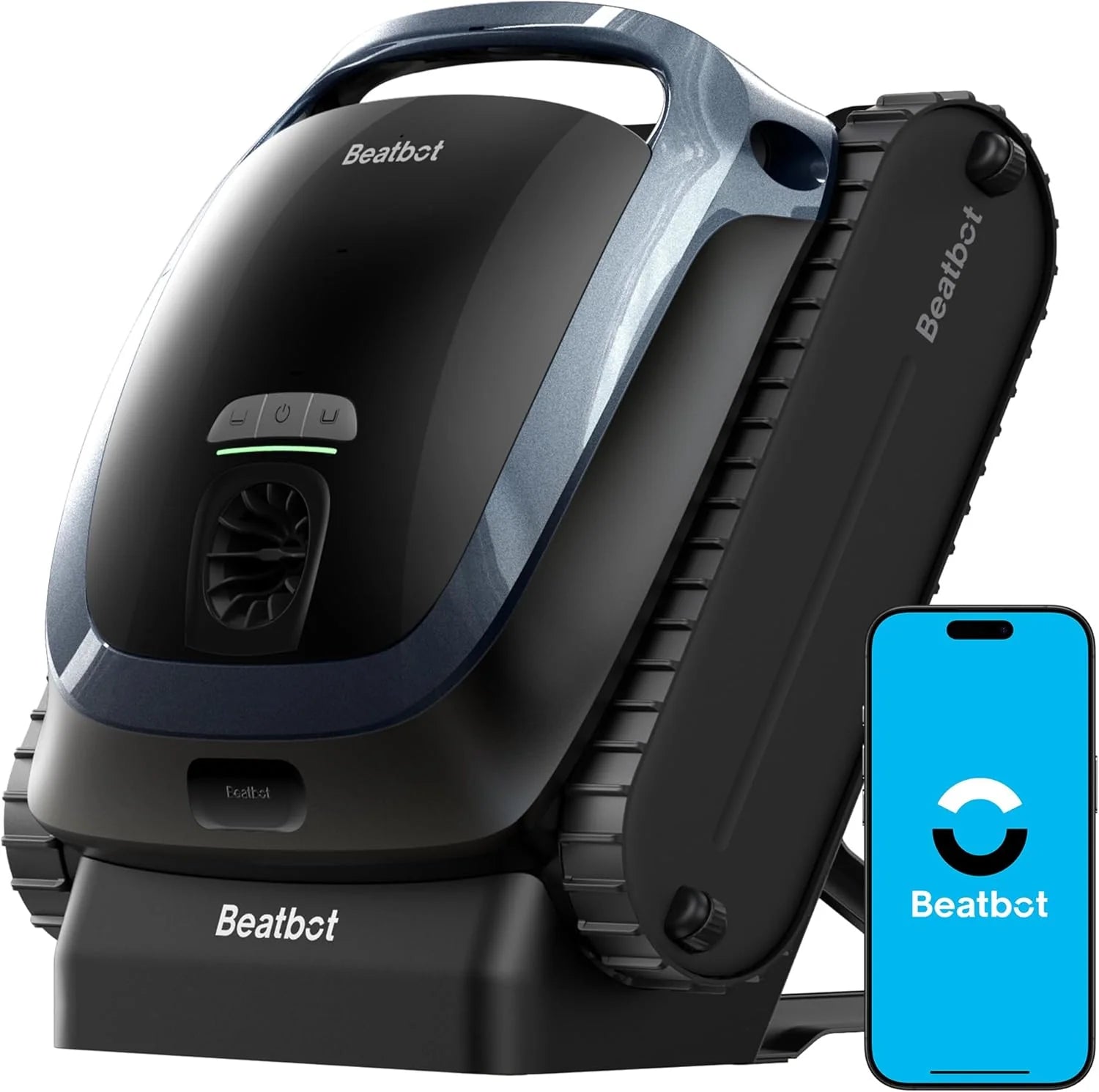 Beatbot AquaSense 2 Cordless Robotic Pool Vacuum Cleaner, Smart Surface Parking, Double-Pass Waterline Scrubbing, Cleans