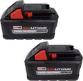 Milwaukee 48-11-1862 M18 REDLITHIUM HIGH OUTPUT XC 6 Ah Lithium-Ion Battery