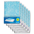 PetSafe ScoopFree Complete Replacement Blue Crystal Litter Tray 6-Pack Easy Cleanup with Disposable Tray Includes Leak