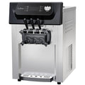 2200W Commercial Ice Cream Machine, 3 Flavor Soft Serve Ice Cream Machine, 5.3-7.4 Gal/Hr, with LCD Touch Screen, Automatic