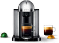 Coffee and espresso machine, equipped with an Aeroccino frother - chrome finish version