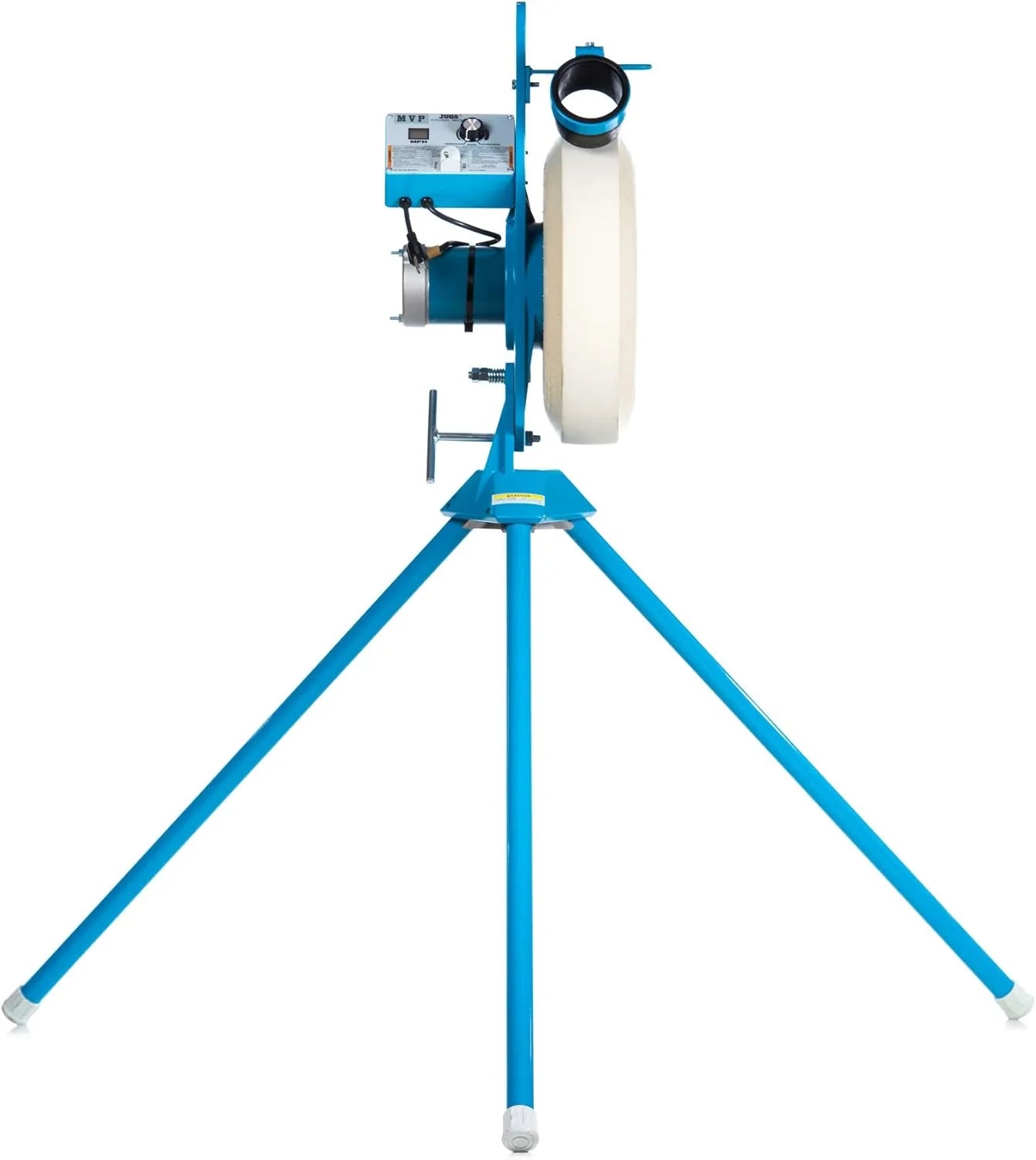 The modular pitching machine is specially designed for the pitching machine league and can reach a maximum speed of 60 miles